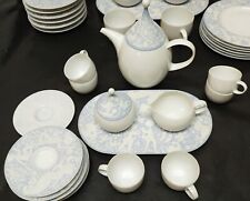ROSENTHAL MAGIC FLUTE SARASTRO BLUE 16 PIECE MOCHA SERVICE 1ST CHOICE