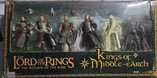 Lord of The Rings Kings of Middle Earth 6 Figures Boxed Set