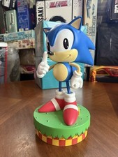 Sonic the Hedgehog 12" Statue First 4 Figures 1500/445 No Box Rare In Stock