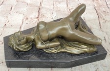 Vintage Bronze Statue Of Nude