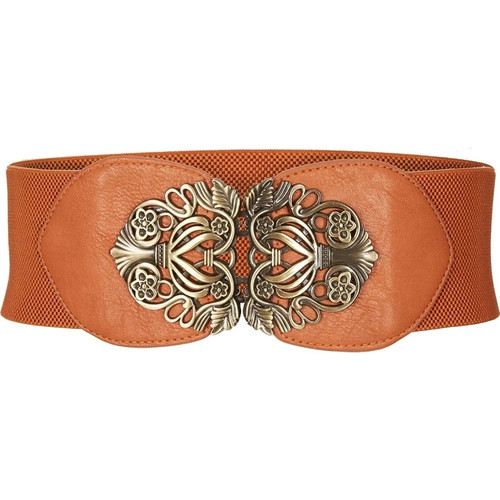 Wide elastic waist belt 6cm - wide,