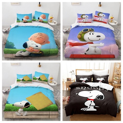 New snoopy duvet cover kids - new, 3d