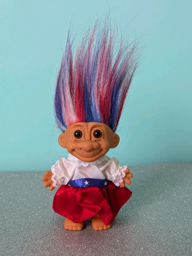 Vtg 90s russ - troll, 11.5cm