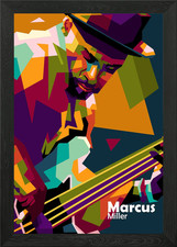 Marcus Miller in WPAP Framed