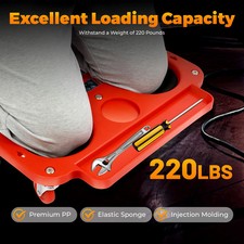 Mechanics Rolling Knee Pads On