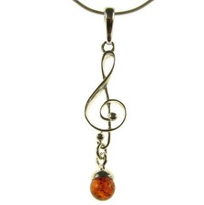 BALTIC AMBER STERLING SILVER