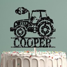 Custom Tractor Birthday