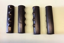 Two Pairs of Black Handlegrips for a Post Office Bike or Vintage Touring Bike