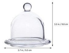Small Cake Plate with Dome Lid