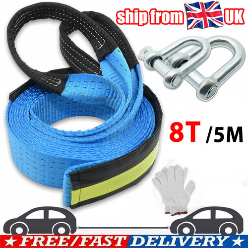 Tow rope heavy duty - 8t,
