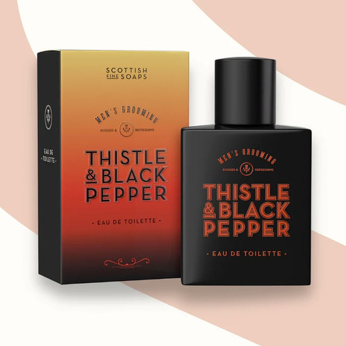 Scottish thistle black - &,