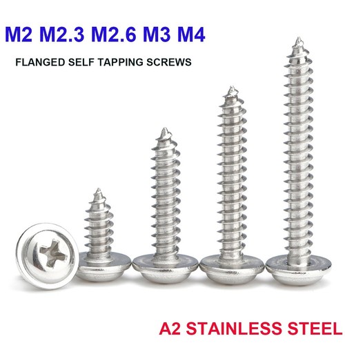 Flanged self tapping - m2-m4,