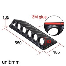 Universal hole 63mm dash - universal,