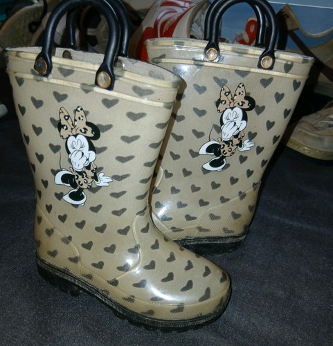 Girls wellington boots minnie - girls,