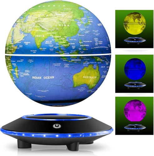 Levitating globe inches - levitating,