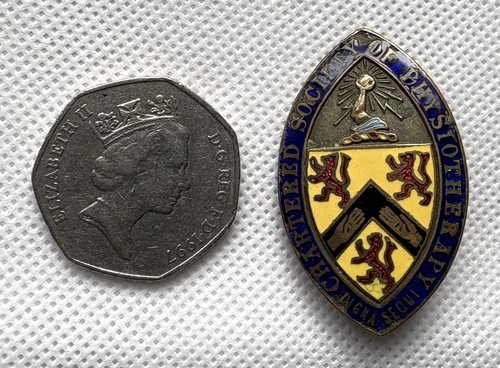 Hospital nurses badge - badge, enamel