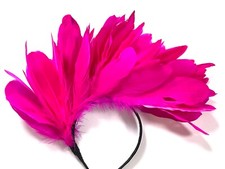 Fuschia Pink Fascinator Hat