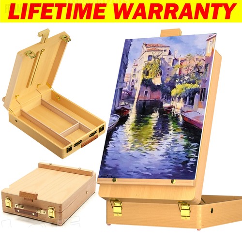 Portable folding easel - folding,
