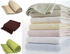 Large 100% Cotton Waffle