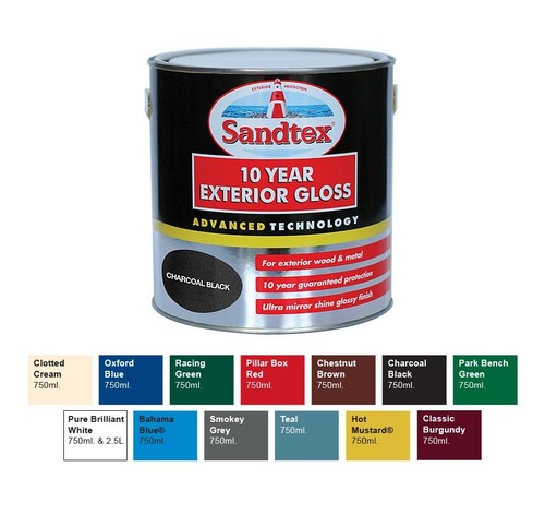 Sandtex paint 10 year - sandtex, 2.5l