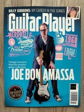 GUITAR PLAYER January 2024 JOE BONAMASSA 1960 Les Paul 1950 FENDER Billy Gibbons
