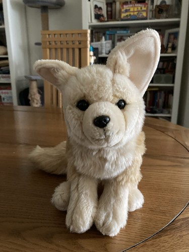 Cuddly plush fennec fox