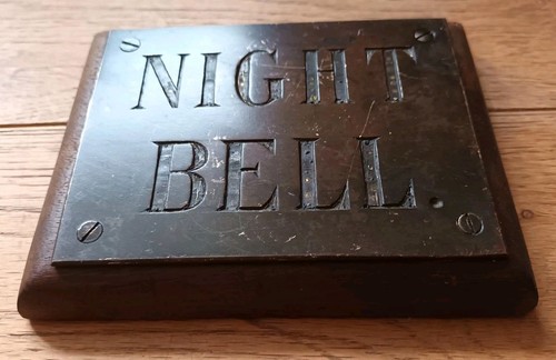 Antique victorian night bell - "night, bell"