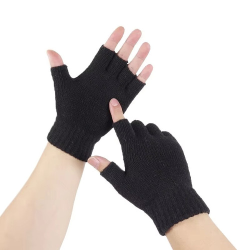 Unisex fingerless black - fingerless,