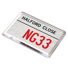 FRIDGE MAGNET - Halford Close