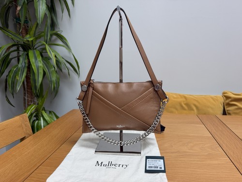 Mulberry zipped matte smooth - mulberry, m