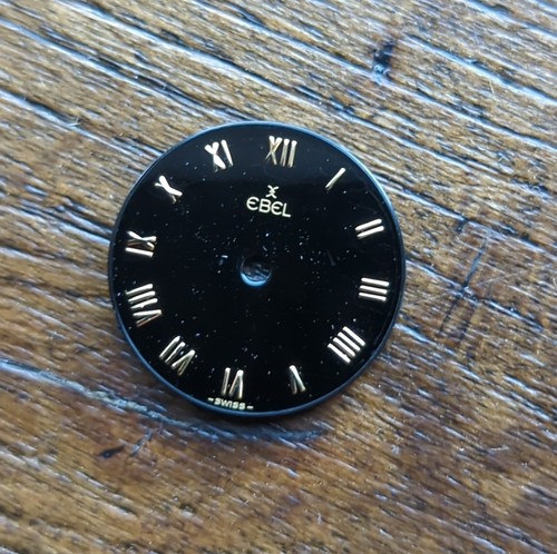 Ebel black 9mm watch - watch, dial