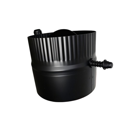 Inch flue damper with cool - flue,