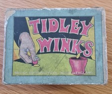 Antique Tidley Winks Game