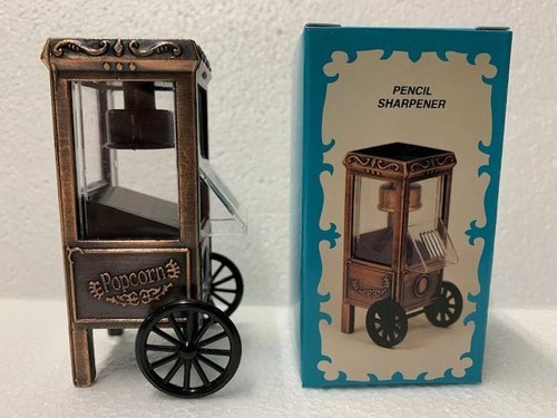 Popcorn cart bronze die cast - cart,