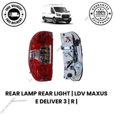 Rear Tail Light Lamp Right for LDV Maxus eDeliver 3 C00047651 O/S 2020+