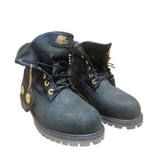 Timberland Youth's / 2 6741 (UK - 2.5 = EU 35) BLACK/GOLD Ex-Display