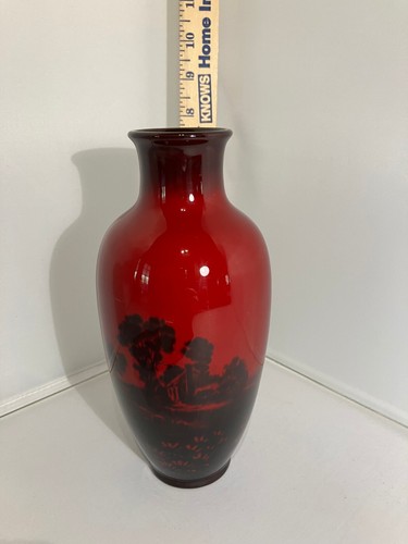 Royal doulton flambe - flambe, vase
