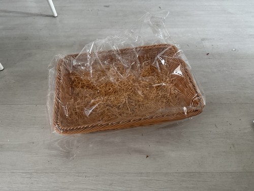 New empty wicker - hamper, gift