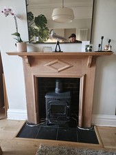 Edwardian Oak fire surround