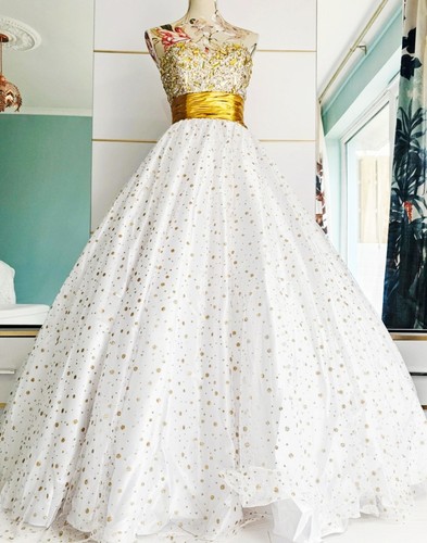 Embellished maxi wedding - embellished,