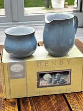 Denby Colonial Blue Milk /