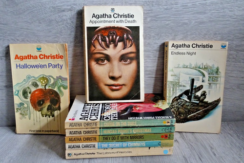 Agatha christie book lot - agatha, 8