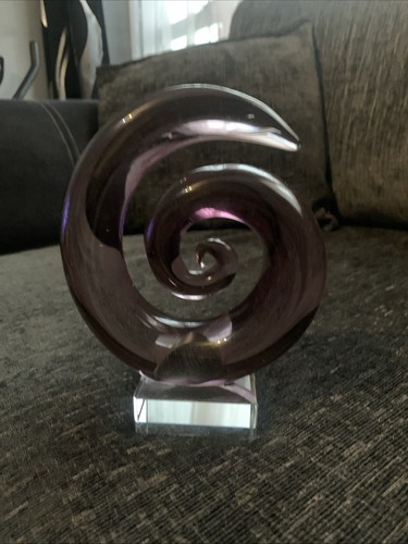 Murano style glass sculpture - murano-style,