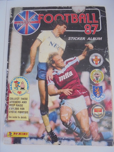 Panini football sticker - football, 87