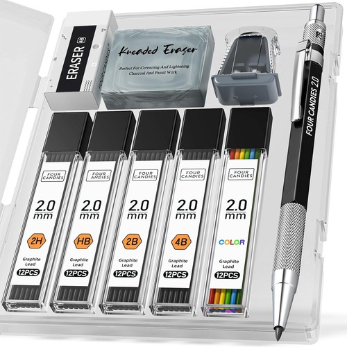 2mm mechanical pencil set - pencil, with