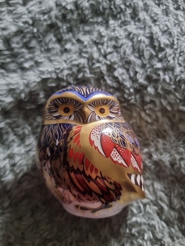 Royal crown derby little owl - royal,
