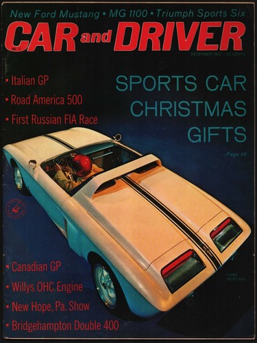 December 1962 car and driver - 1962,