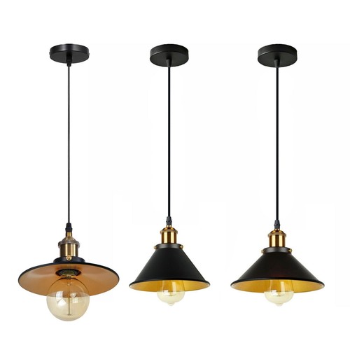 Vintage ceiling pendant lights - vintage,