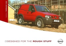 Nissan Terrano Van brochure UK