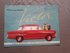 Vauxhall Victor brochure 1958
